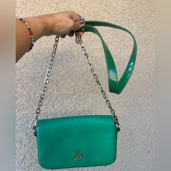 TORY BURCH leather crossbody bag - Picture 6 of 16